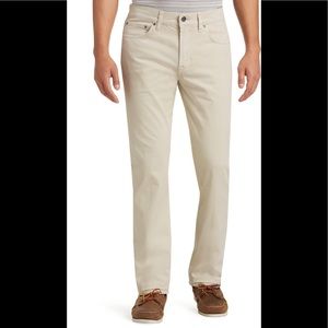 Jos A. Bank traditional fit khaki pants